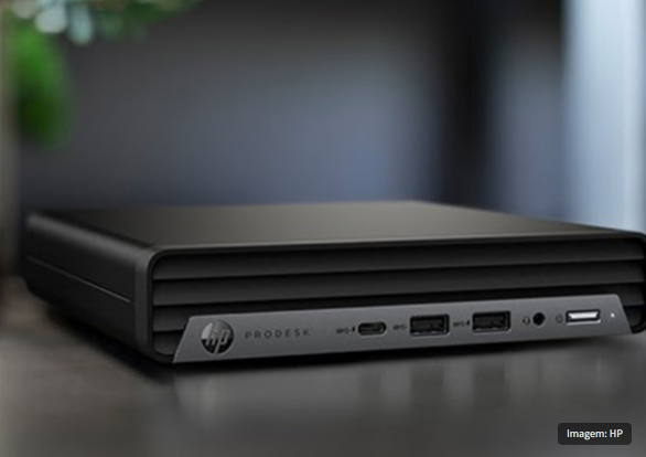 A potência compacta do Desktop HP 400 G5 Mini
